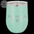 Laser Engraved Knitting Juice Wine Tumbler